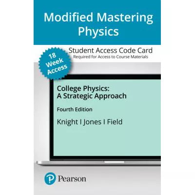 Mastering Physics with Pearson eText Access Code (18 Weeks) for College Physics