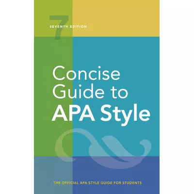 Concise Guide to APA Style