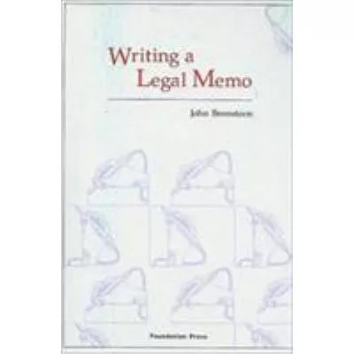 Writing a Legal Memo